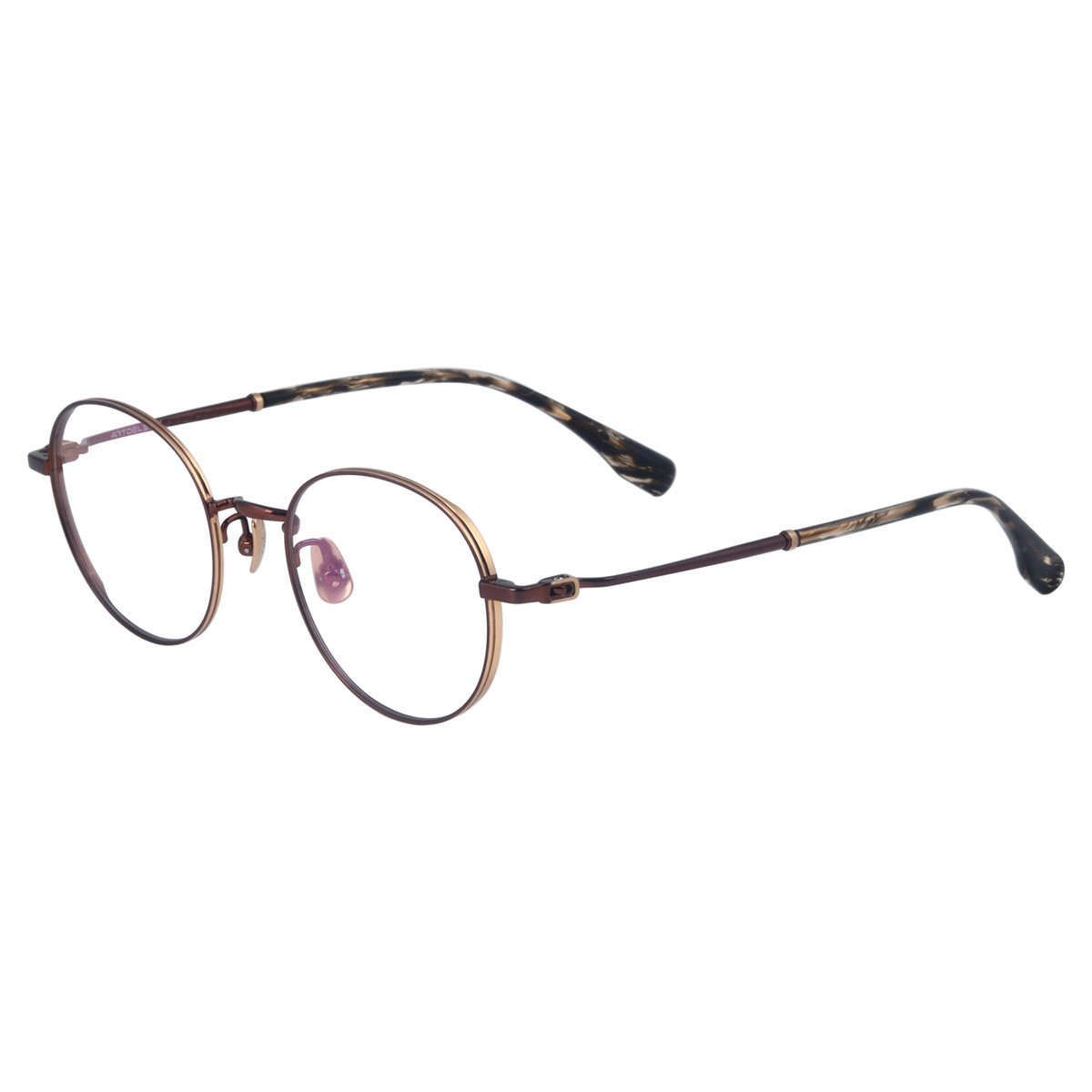 OEM сверхлегкие оптические очки в круглой оправе из чистого титана